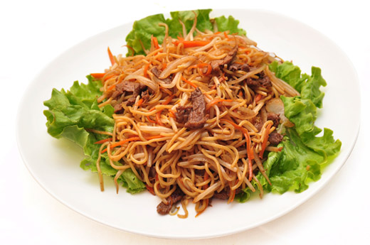 D6.Menu nouille sauté au boeuf