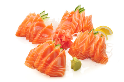 S1a.Sashimi Saumon (20 P)