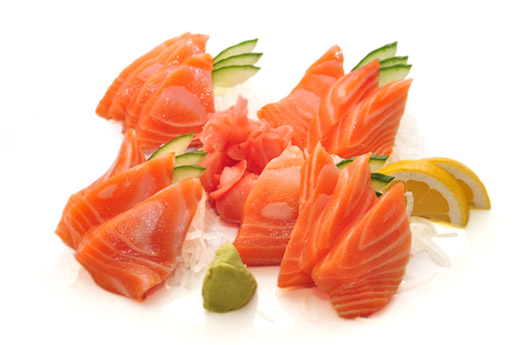 S2a.Sashimi Saumon (14 P)