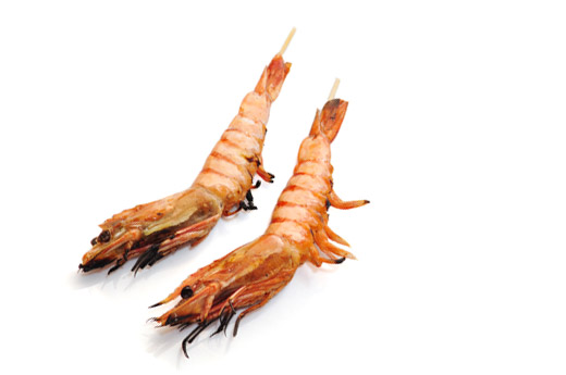 BR10.brochette gambas