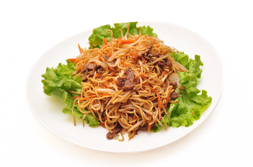 E10.Nouille sauté au boeuf