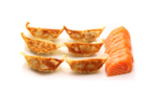 C8c.SASHIMI GYOZA