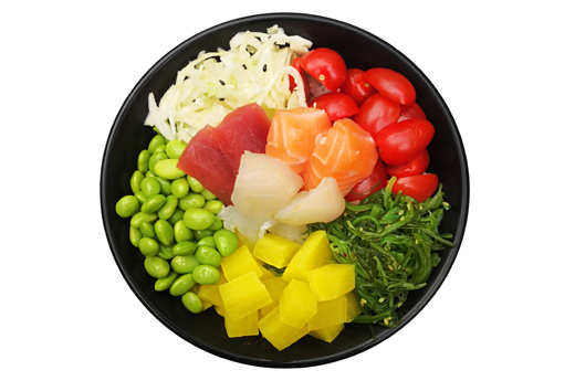 Z3.poke bowl assortiment de poisson cru