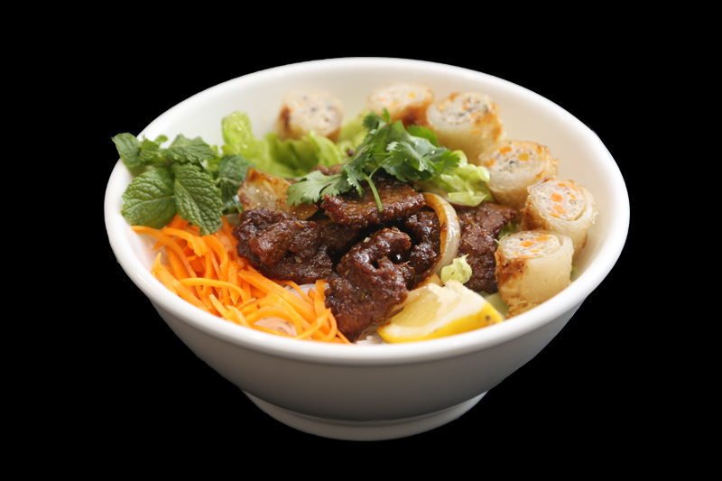 B14.Bobun boeuf citronnelle+nems